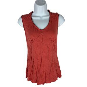 George Ladies Stretch Sheer Salmon Top XS (0/2)